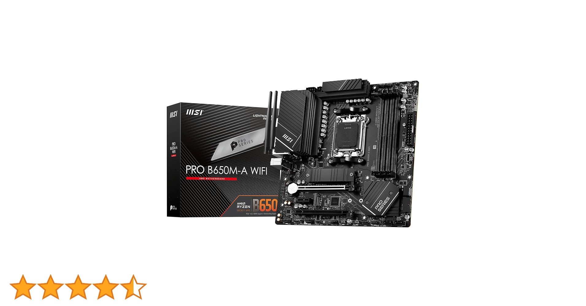 マザーボード MSI PRO B650M-A WIFI AMD Ryzen 7000 AM5 PRO B650M-A WIFI